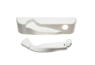 Left Hand Tango Handle / Cover (Beige) [Silver Spline]