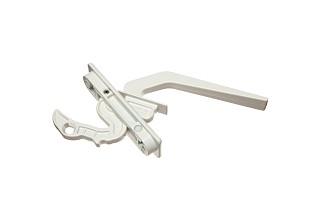 Double Dent Sash Window Lock (White)