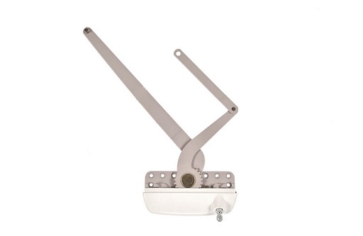 Left Hand Maxim Dual Arm Casement Operator (White)