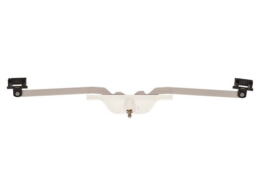 Front Mounted Awning Pivot Shoe 23.750" When in the closed postion (White)