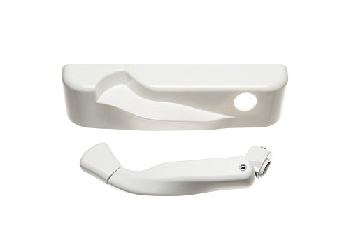 Left Hand Tango Handle / Cover (Beige) [Silver Spline]