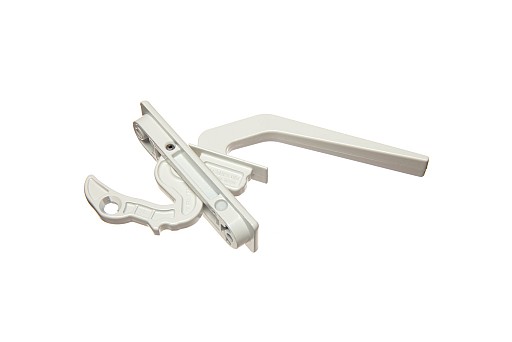 Double Dent Sash Window Lock (White)