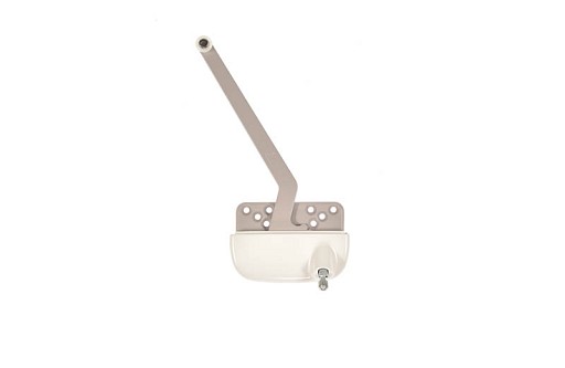 Left Hand Ellipse Roto Gear Operator 7.5" (White)